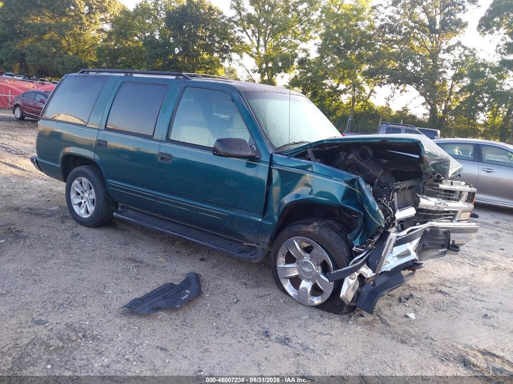 1996 CHEVROLET TAHOE 1GNEK13RXTJ375576