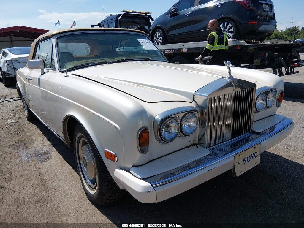 1985 ROLLS-ROYCE CORNICHE SCAZD42A4FCX09795