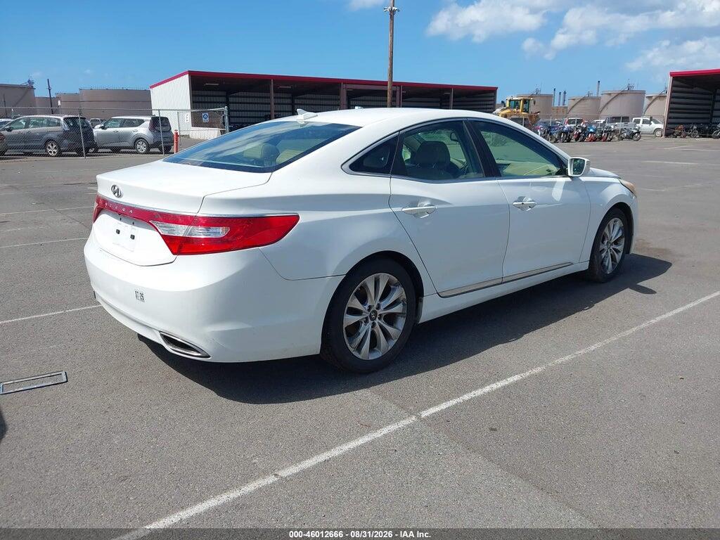 KMHFG4JG7DA240439 2013 HYUNDAI AZERA photo no. 4