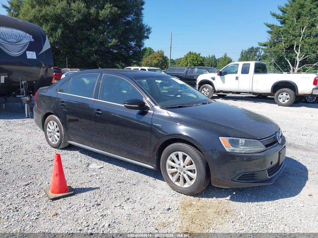 2013 VOLKSWAGEN JETTA HYBRID 3VW637AJ5DM242591