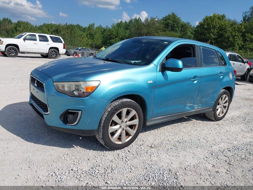 4A4AP4AU6EE003271 2014 MITSUBISHI OUTLANDER SPORT photo no. 2