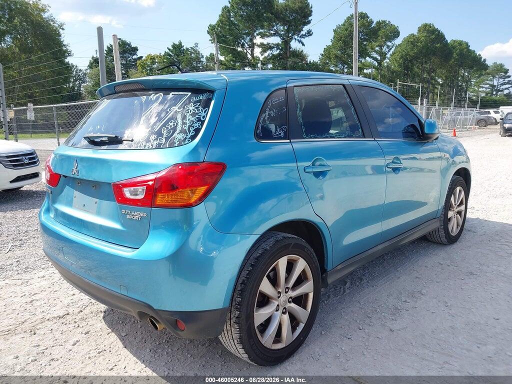 4A4AP4AU6EE003271 2014 MITSUBISHI OUTLANDER SPORT photo no. 4