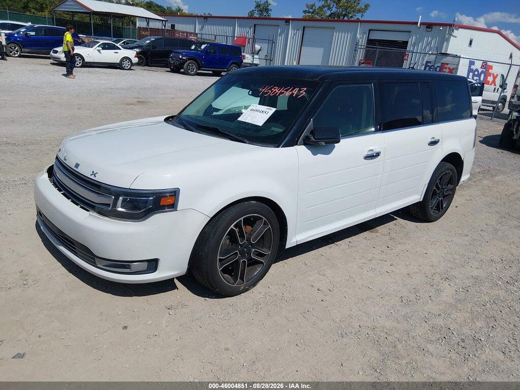 2FMGK5D85EBD01306 2014 FORD FLEX photo no. 2