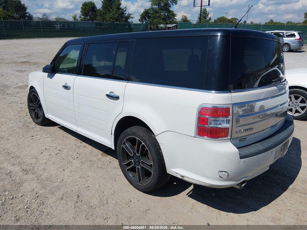2FMGK5D85EBD01306 2014 FORD FLEX photo no. 3