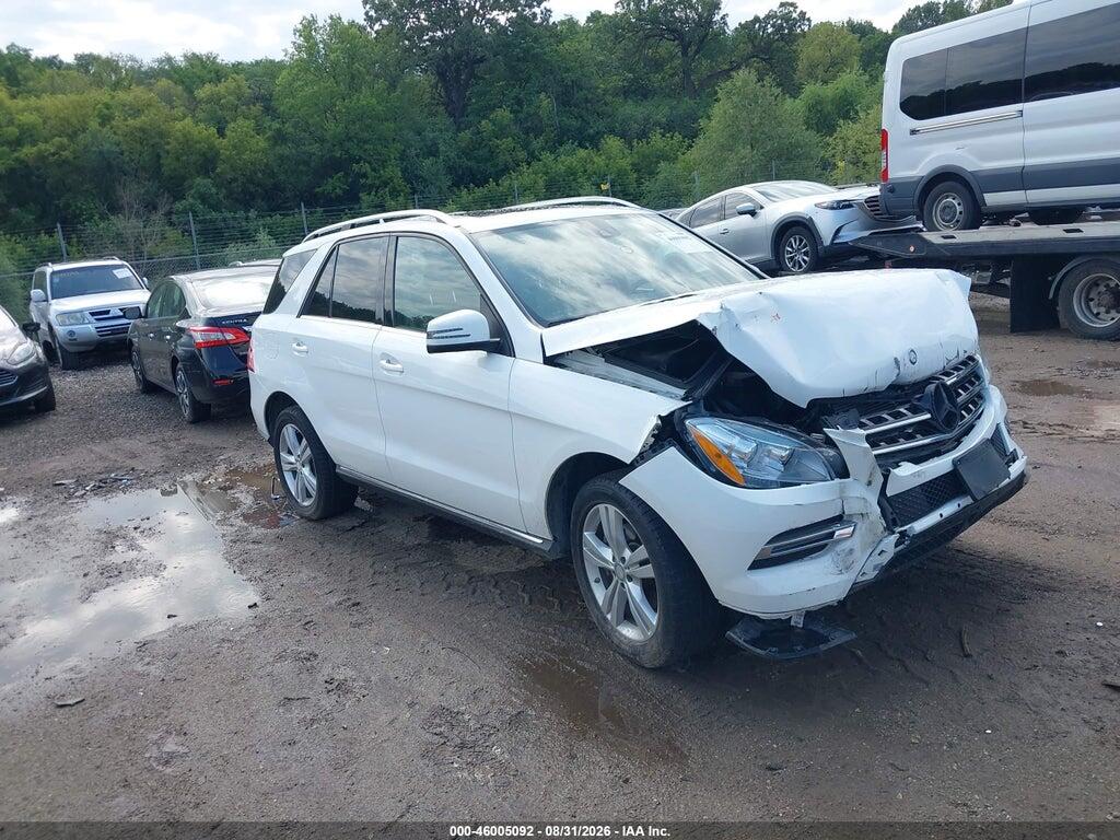 2015 MERCEDES-BENZ ML 350 4JGDA5HB7FA563594