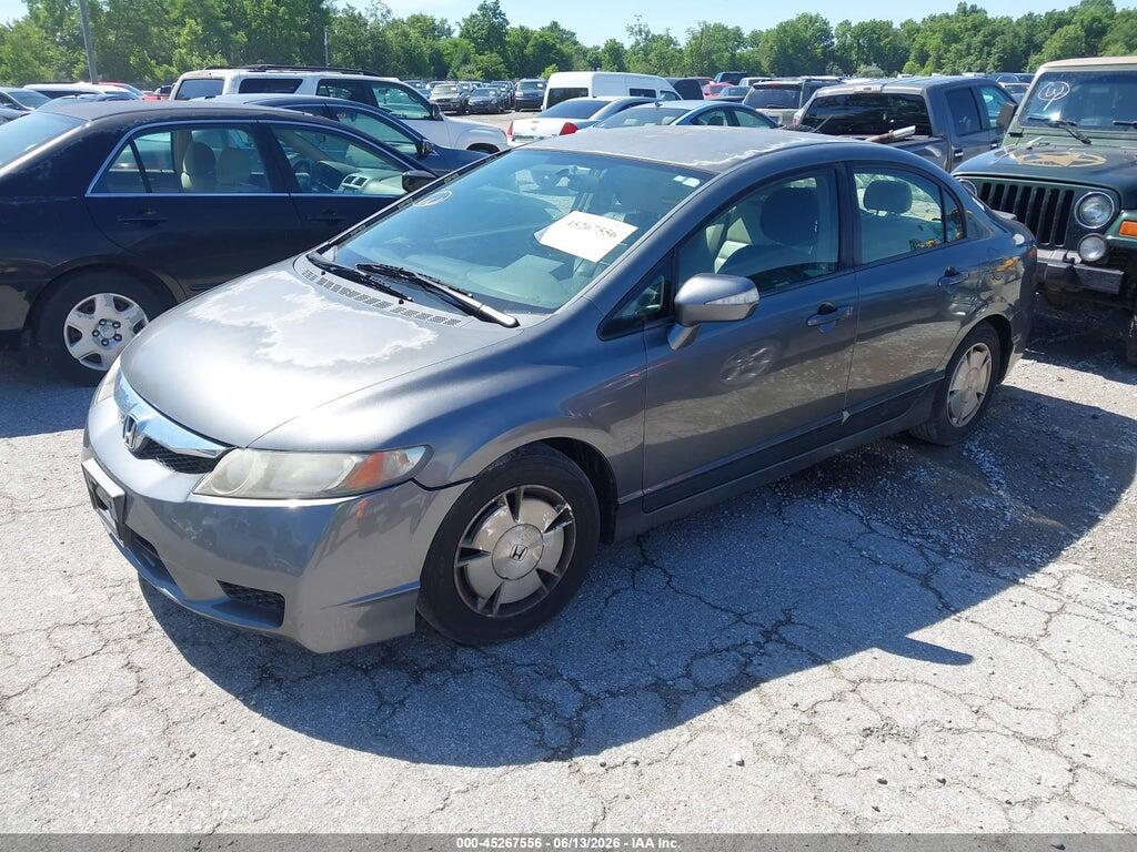 JHMFA36229S019067 2009 HONDA CIVIC HYBRID photo no. 2