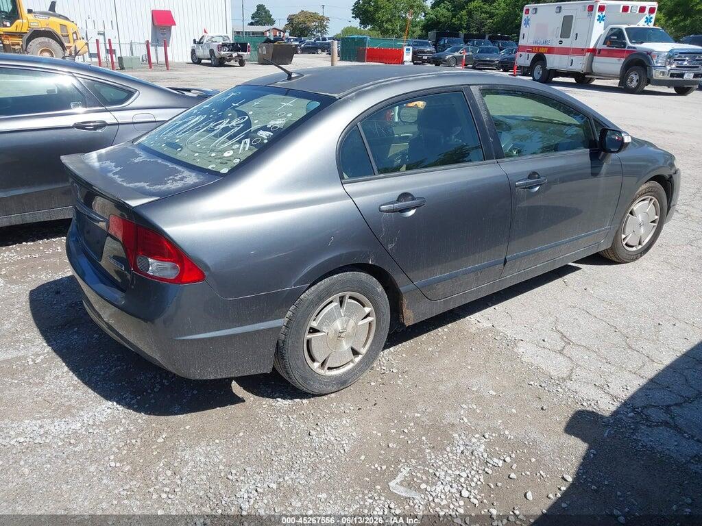 JHMFA36229S019067 2009 HONDA CIVIC HYBRID photo no. 4