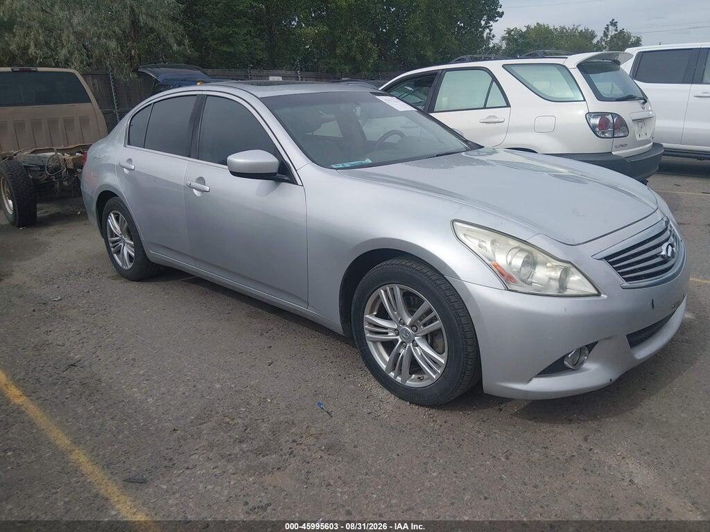 2013 INFINITI G37X JN1CV6AR2DM357910
