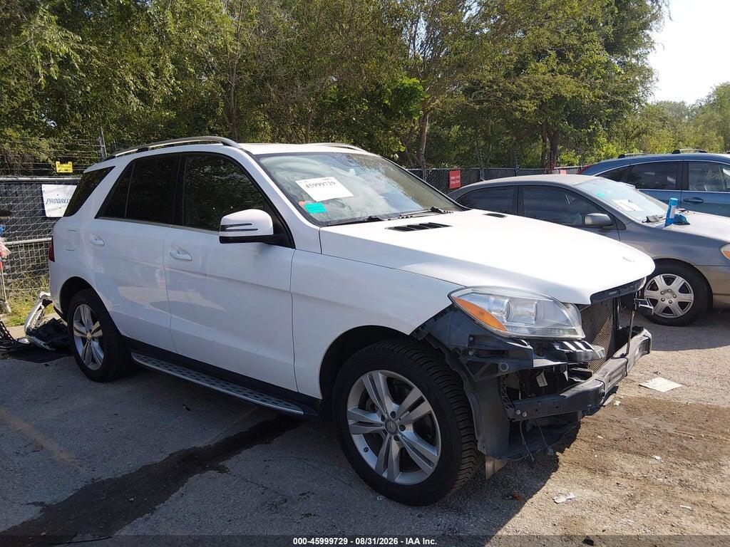 2014 MERCEDES-BENZ ML 350 4JGDA5HB1EA300824
