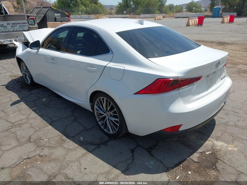 JTHBA1D27H5053444 2017 LEXUS IS 200T photo no. 3