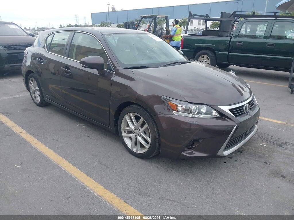 2014 LEXUS CT 200H JTHKD5BH0E2174786