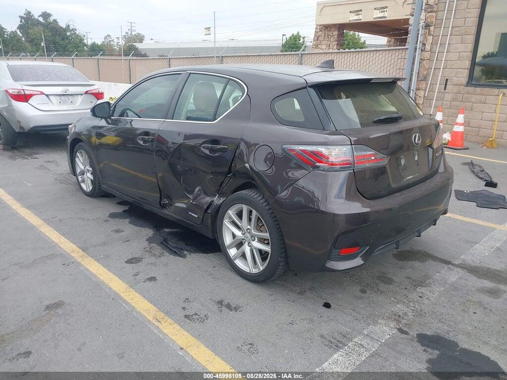 JTHKD5BH0E2174786 2014 LEXUS CT 200H photo no. 3