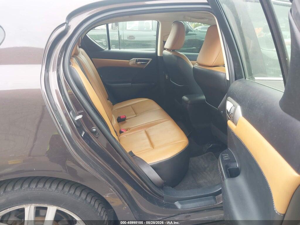 JTHKD5BH0E2174786 2014 LEXUS CT 200H photo no. 8
