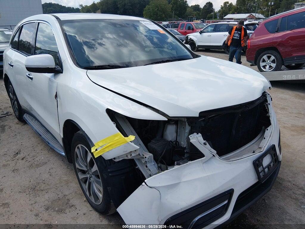 2014 ACURA MDX 5FRYD4H49EB010541