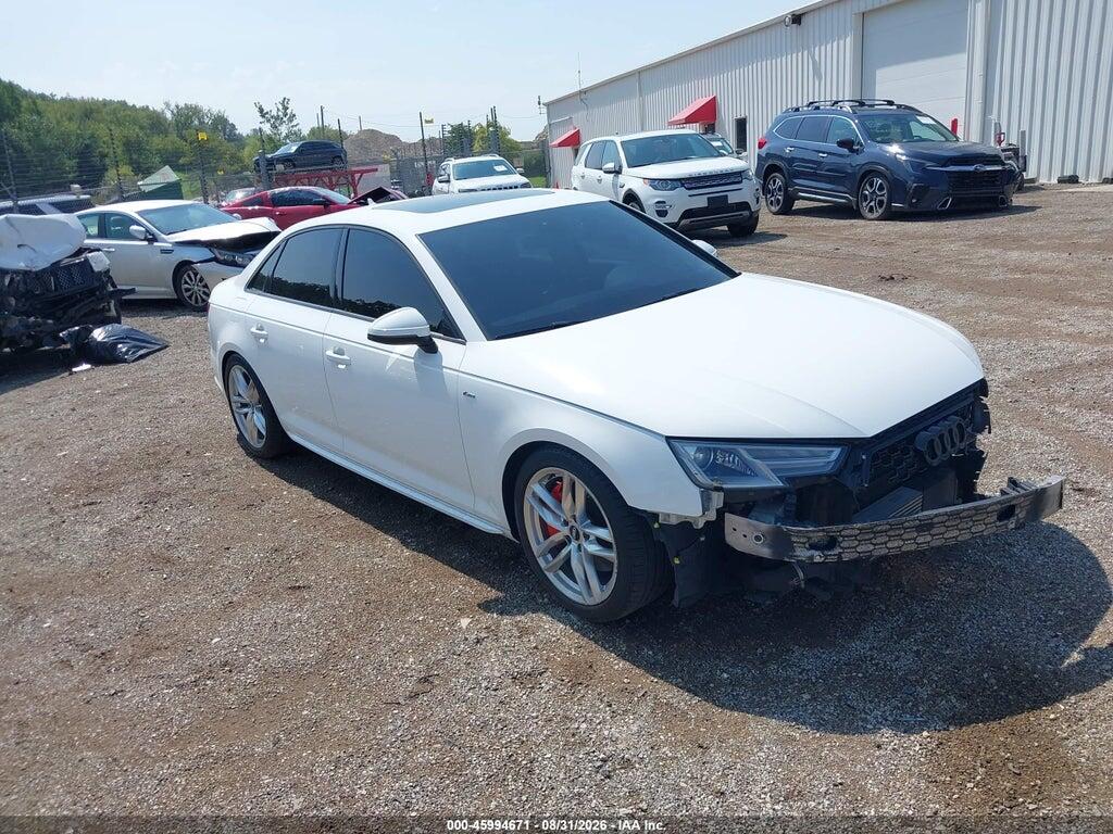 2017 AUDI A4 WAUDNAF40HN046880