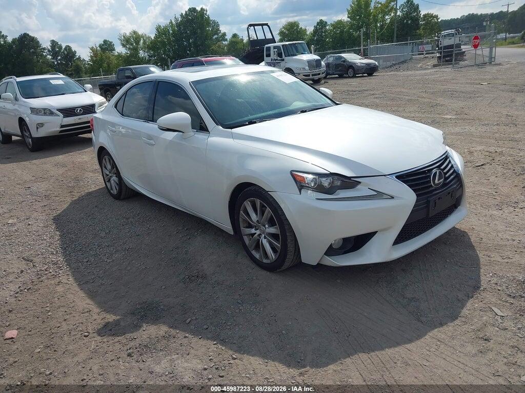 2014 LEXUS IS 250 JTHCF1D26E5013812