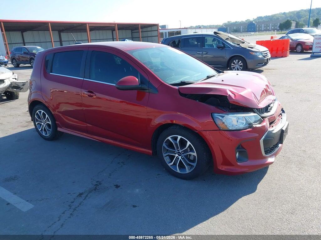2020 CHEVROLET SONIC 1G1JD6SB4L4101901