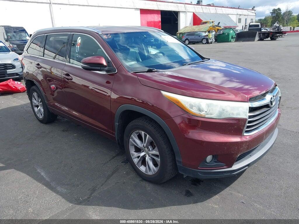 2015 TOYOTA HIGHLANDER 5TDJKRFH5FS140227