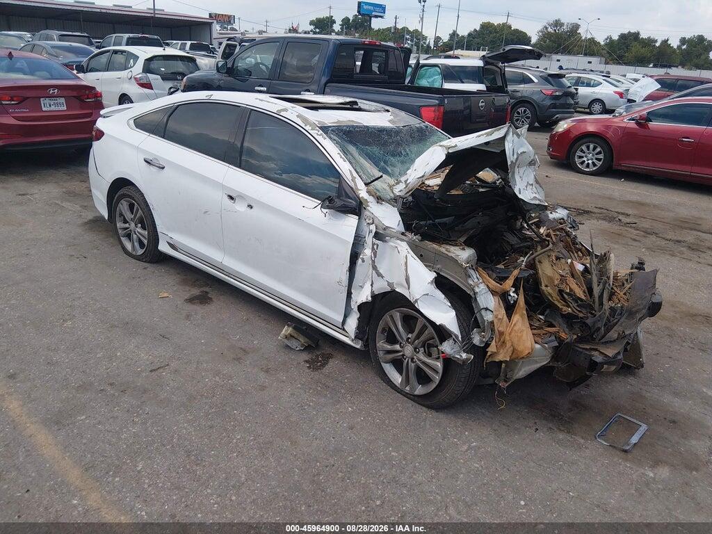 2018 HYUNDAI SONATA 5NPE34AFXJH712012