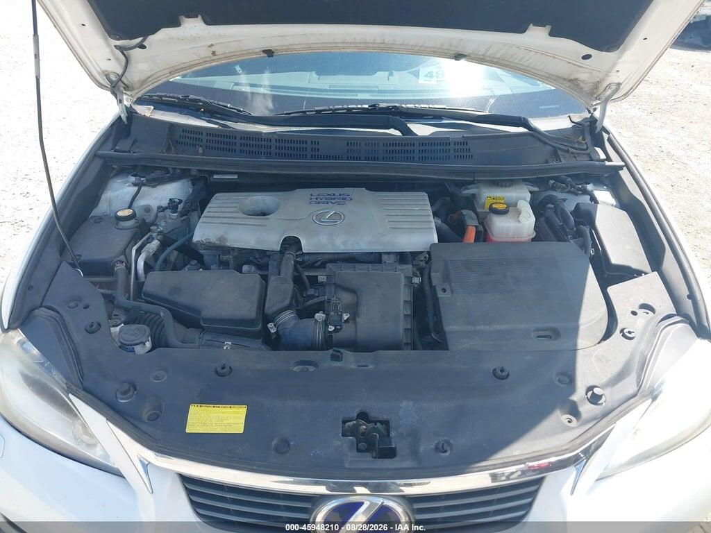 JTHKD5BH2D2137091 2013 LEXUS CT 200H photo no. 10
