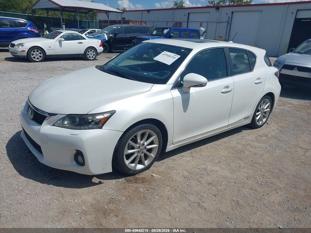 JTHKD5BH2D2137091 2013 LEXUS CT 200H photo no. 2