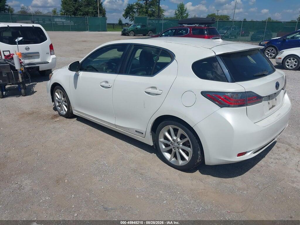 JTHKD5BH2D2137091 2013 LEXUS CT 200H photo no. 3