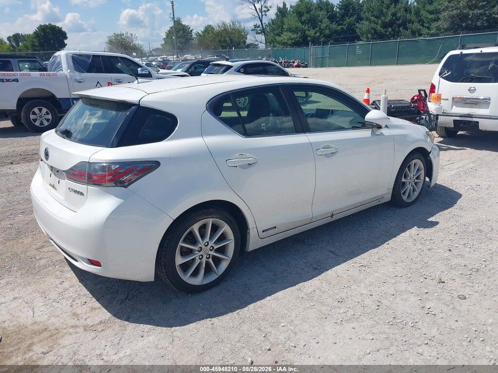 JTHKD5BH2D2137091 2013 LEXUS CT 200H photo no. 4