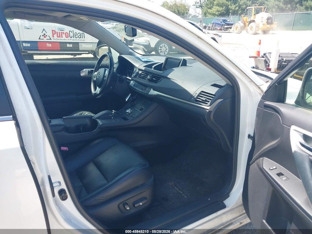 JTHKD5BH2D2137091 2013 LEXUS CT 200H photo no. 5