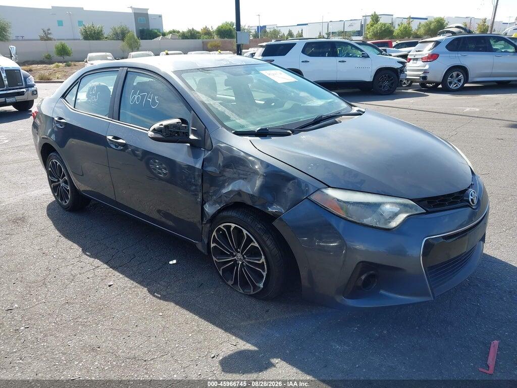 2016 TOYOTA COROLLA 5YFBURHE1GP537185