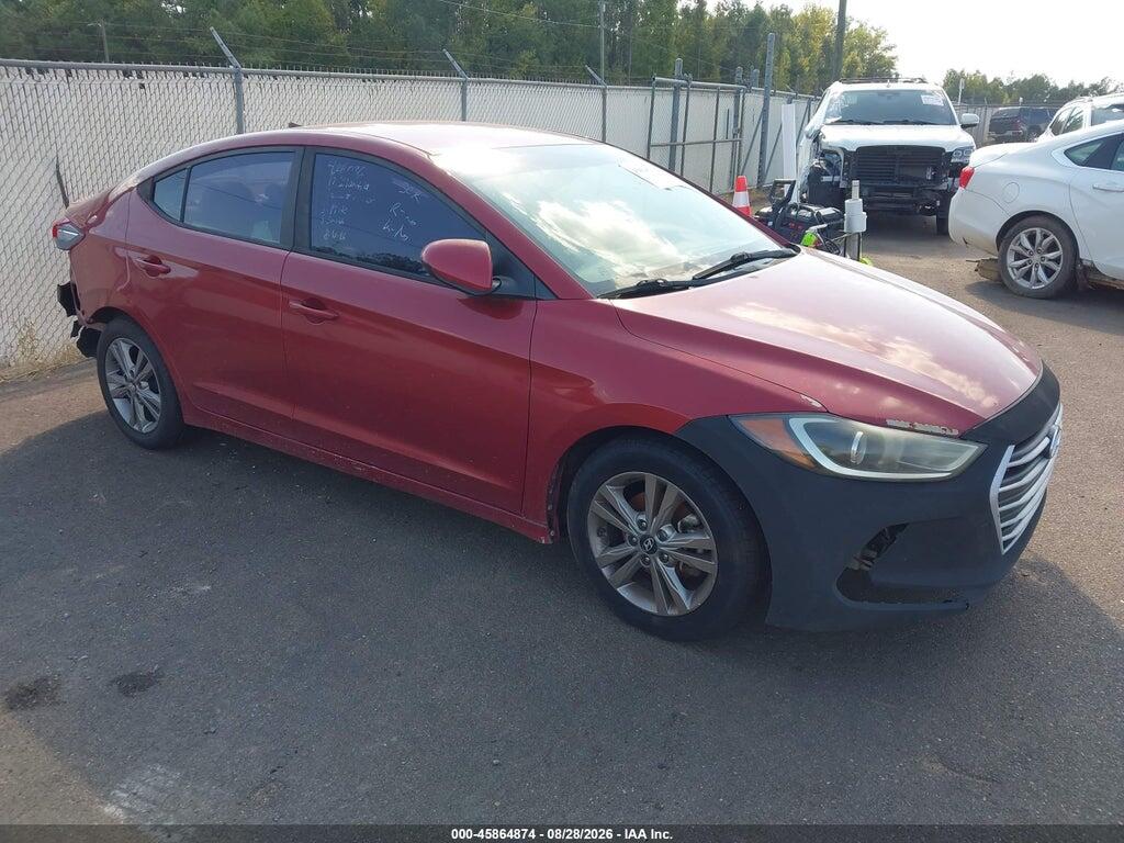 2017 HYUNDAI ELANTRA KMHD84LFXHU426036