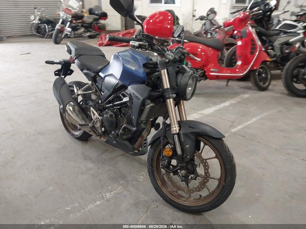 2021 HONDA CBF300 MLHNC5552M5100234