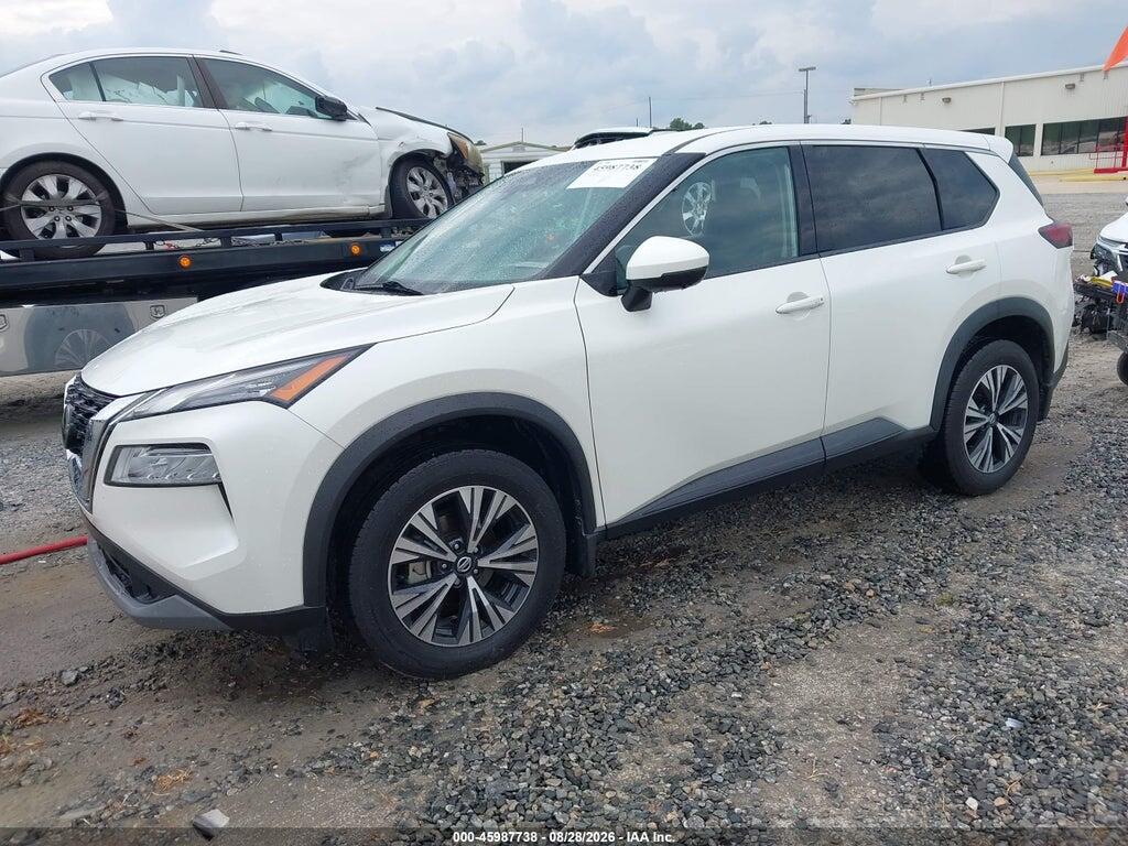 5N1AT3BA2MC809342 2021 NISSAN ROGUE photo no. 2