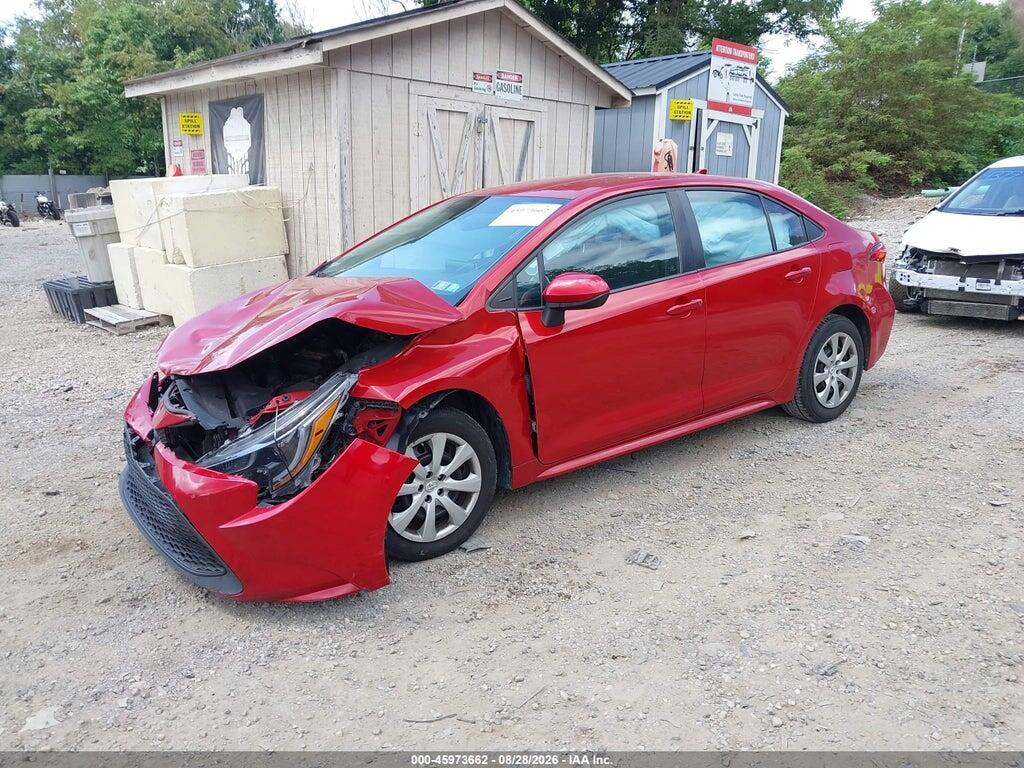 5YFEPMAE6MP183001 2021 TOYOTA COROLLA photo no. 2