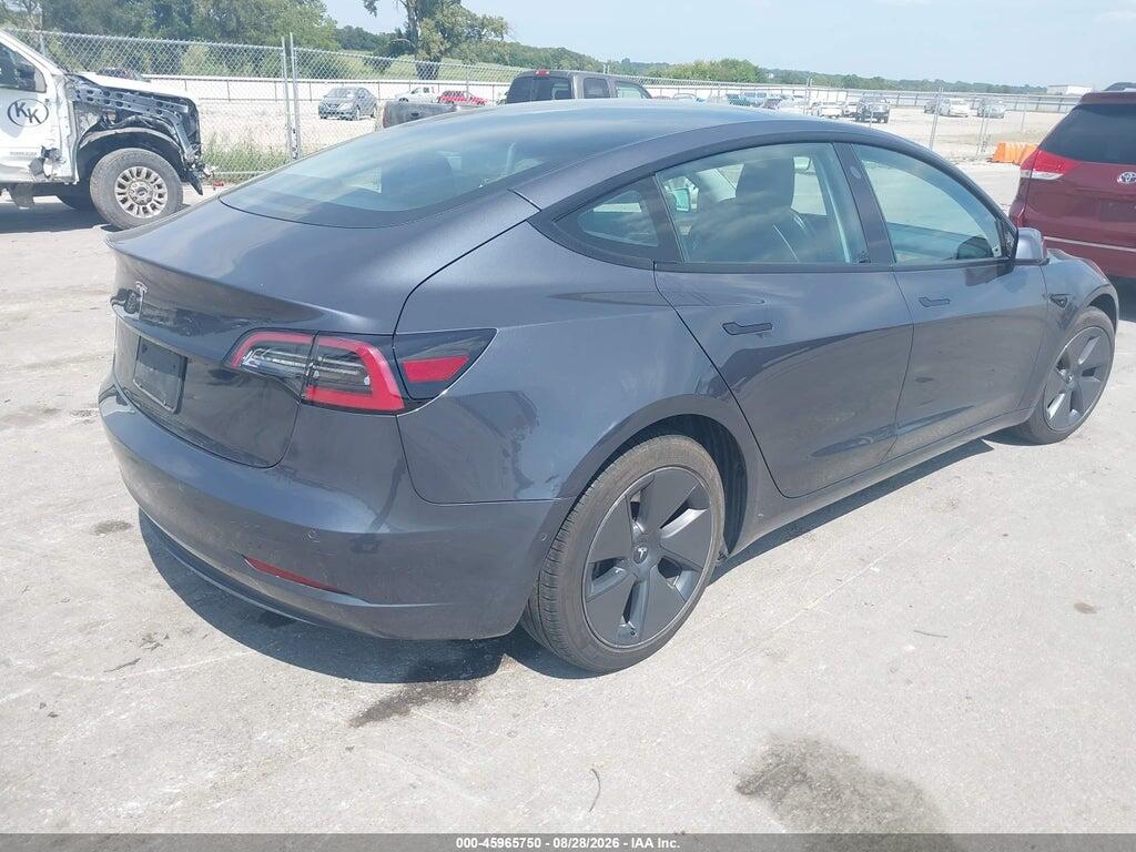5YJ3E1EA4MF085079 2021 TESLA MODEL 3 photo no. 4