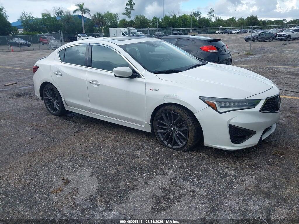 2022 ACURA ILX 19UDE2F80NA007464