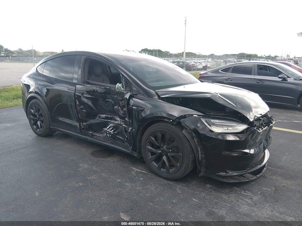 2022 TESLA MODEL X 7SAXCBE63NF330192