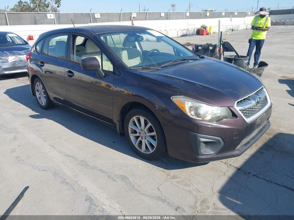 2012 SUBARU IMPREZA JF1GPAC65CH231892