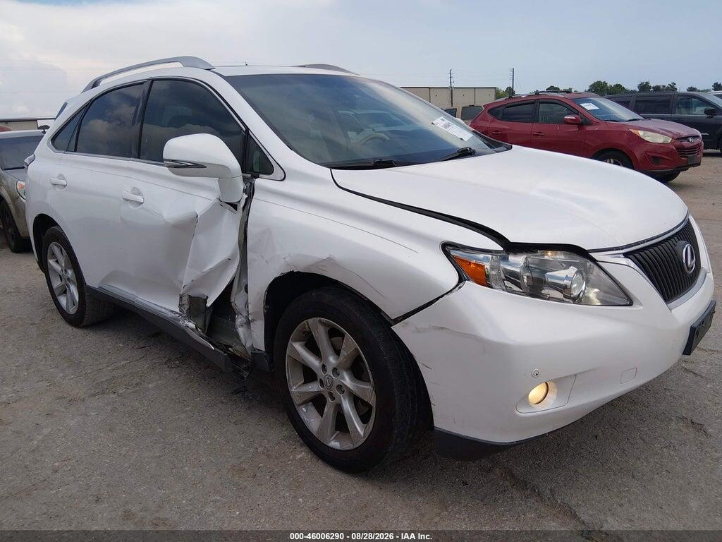 2T2ZK1BA0BC047160 2011 LEXUS RX 350 photo no. 1