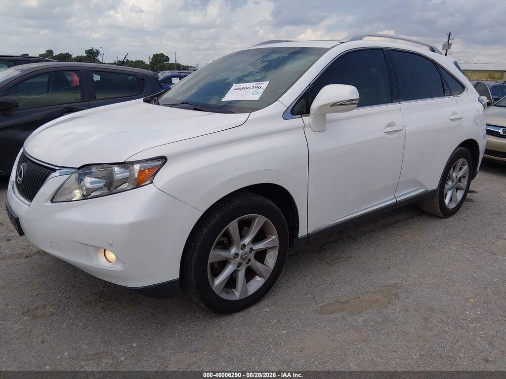 2T2ZK1BA0BC047160 2011 LEXUS RX 350 photo no. 2