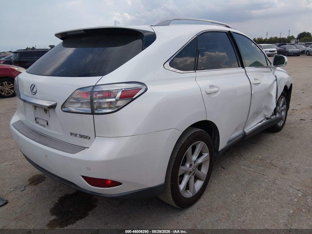 2T2ZK1BA0BC047160 2011 LEXUS RX 350 photo no. 4