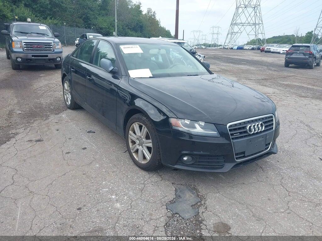 2011 AUDI A4 WAUBFAFL2BN035799