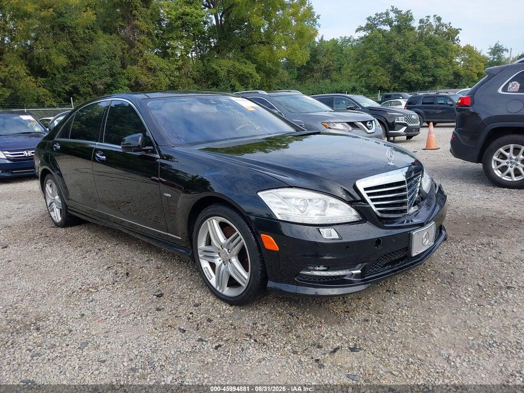 2012 MERCEDES-BENZ S 550 WDDNG9EB8CA438057