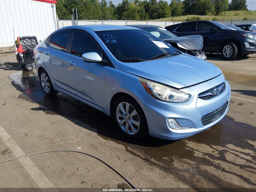 2012 HYUNDAI ACCENT KMHCU4AE4CU227283