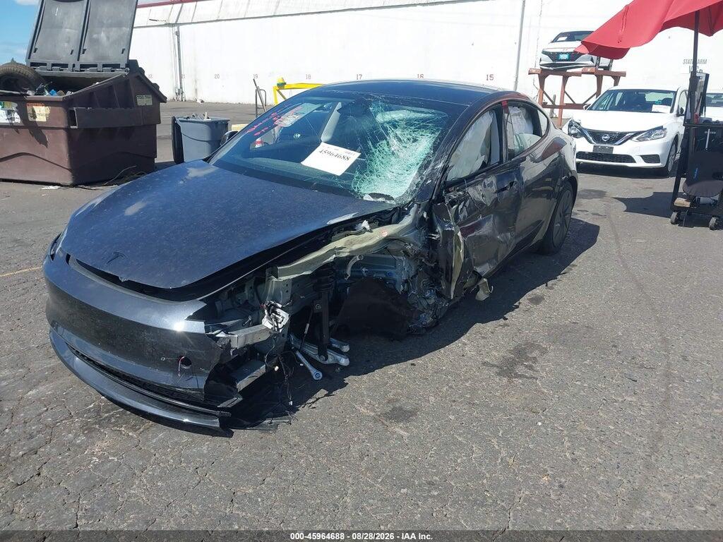 5YJ3E1EA5SF138286 2025 TESLA MODEL 3 photo no. 2