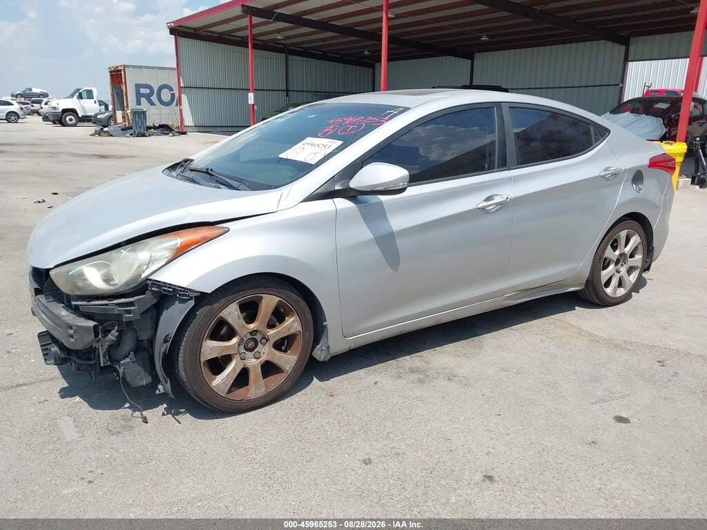 KMHDH4AE0CU463227 2012 HYUNDAI ELANTRA photo no. 2