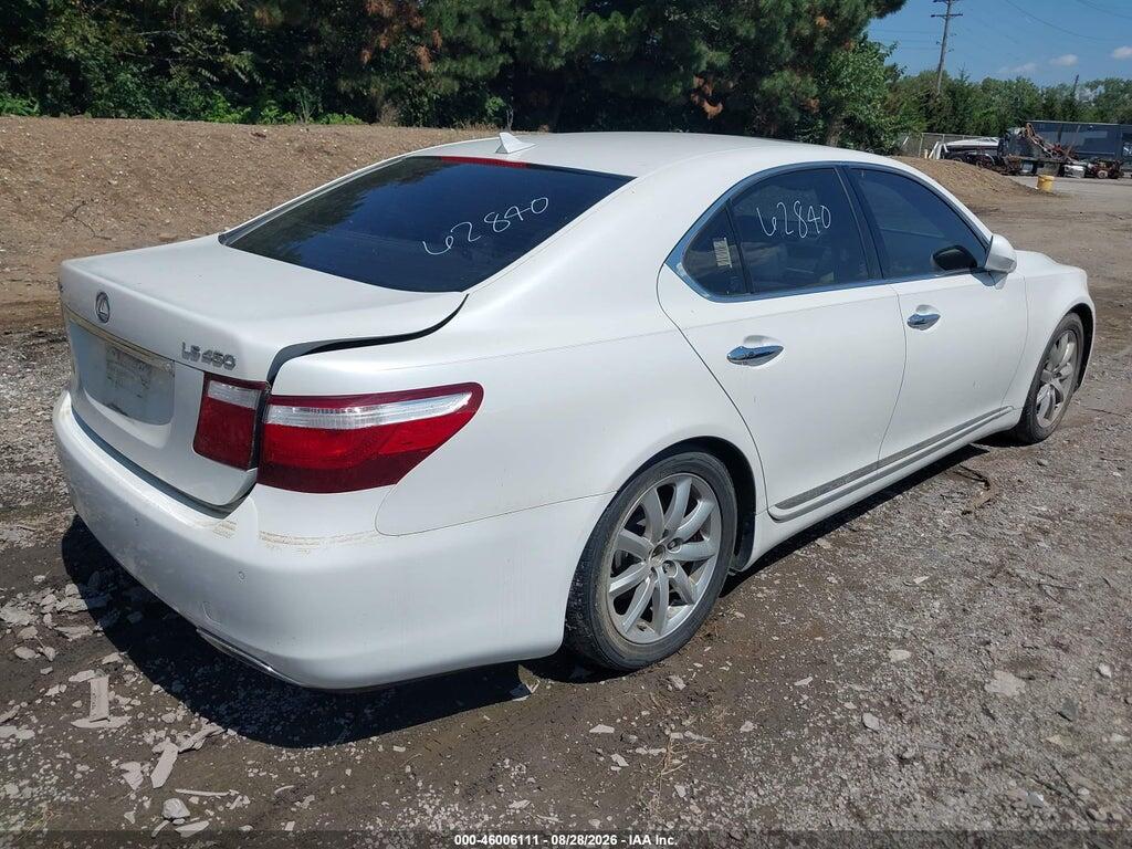 JTHBL46F495087967 2009 LEXUS LS 460 photo no. 4