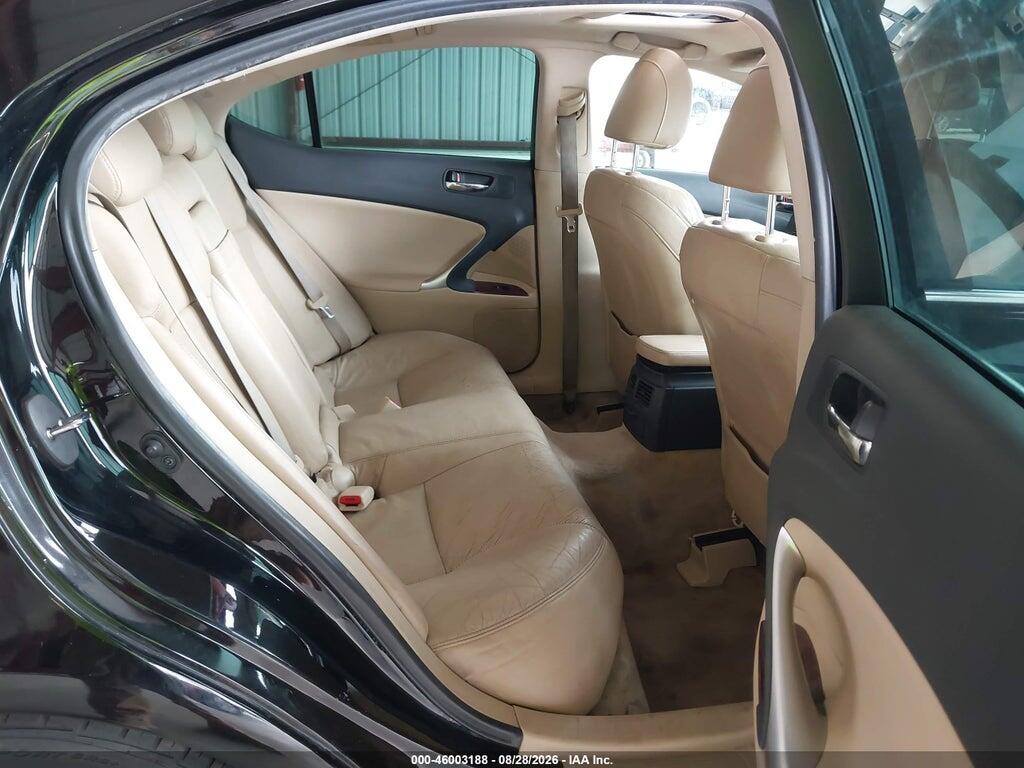 JTHBK262075047404 2007 LEXUS IS 250 photo no. 8