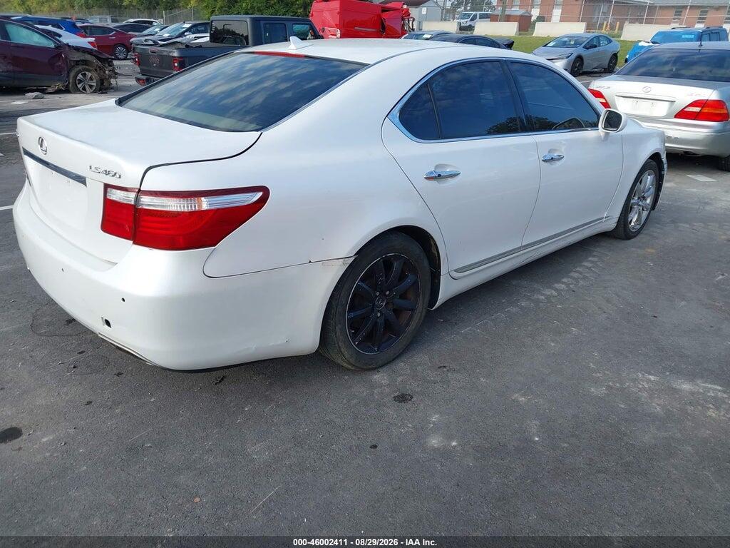 JTHBL46F075033742 2007 LEXUS LS 460 photo no. 4
