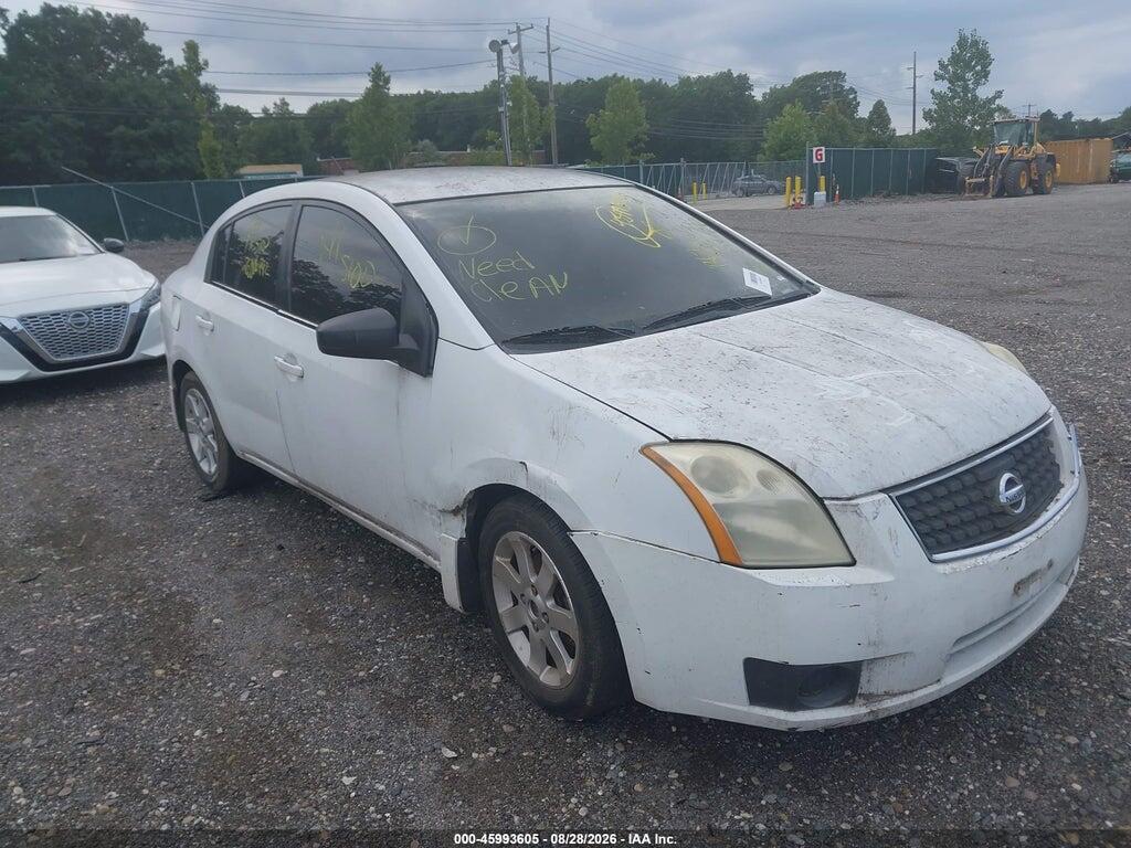 2007 NISSAN SENTRA 3N1AB61E57L705002