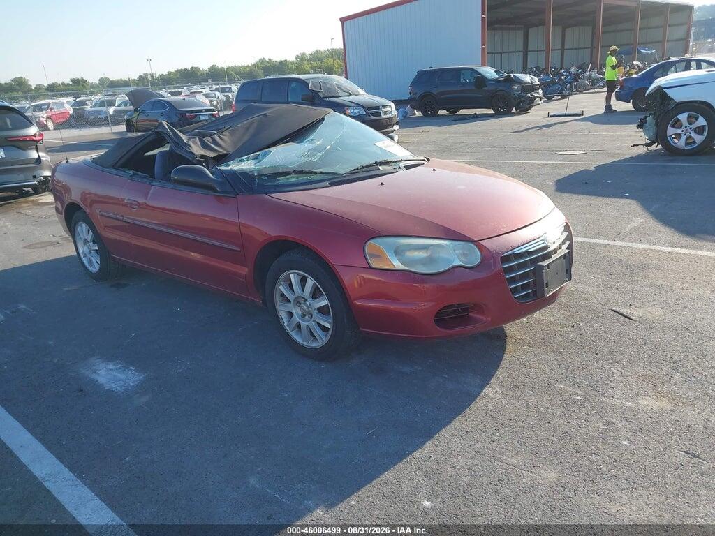 2006 CHRYSLER SEBRING 1C3EL75R26N182975